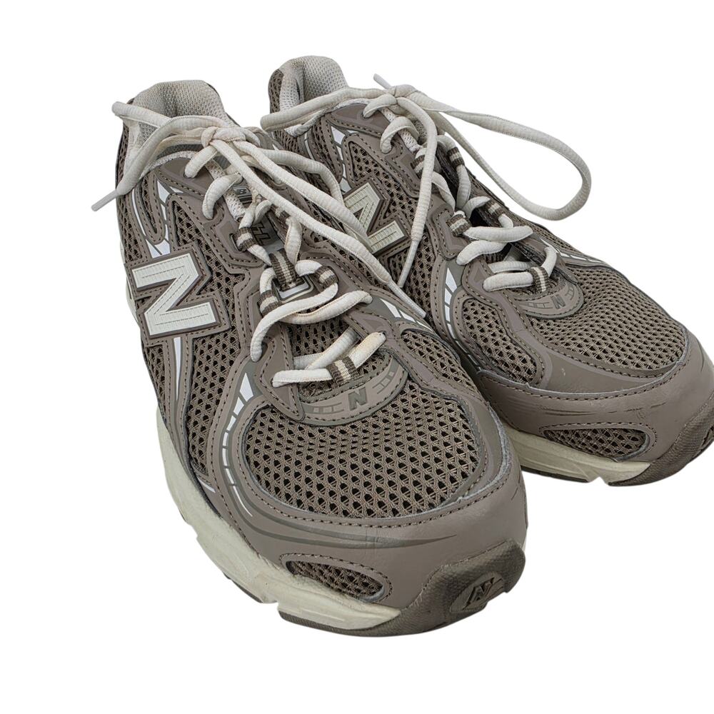 NWOT New Balance Olive Gray 740 Lace Up Mesh Athletic Running Sneakers Size 9